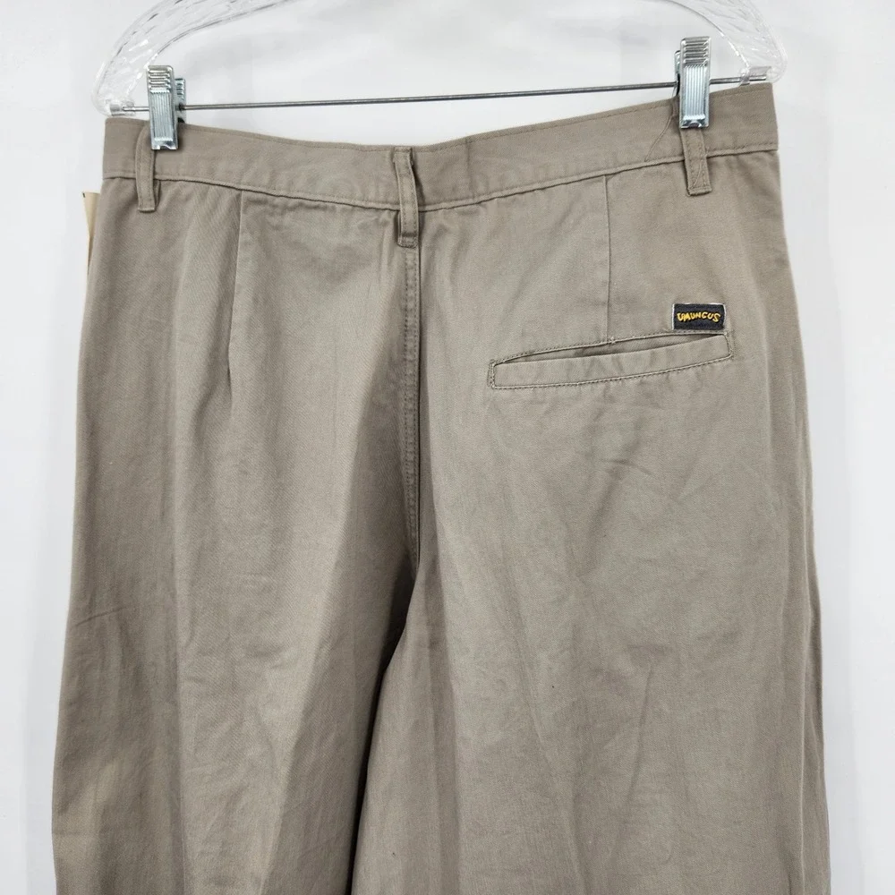 NWT Vintage Introspect Umungus Baggy Khaki Pants 90s Skate Streetwear 34x34 Y2K